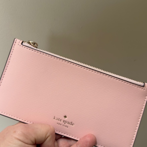 NWOT, Kate Spade Pink Crossbody Bag with thin wallet/card holder - Picture 4 of 9